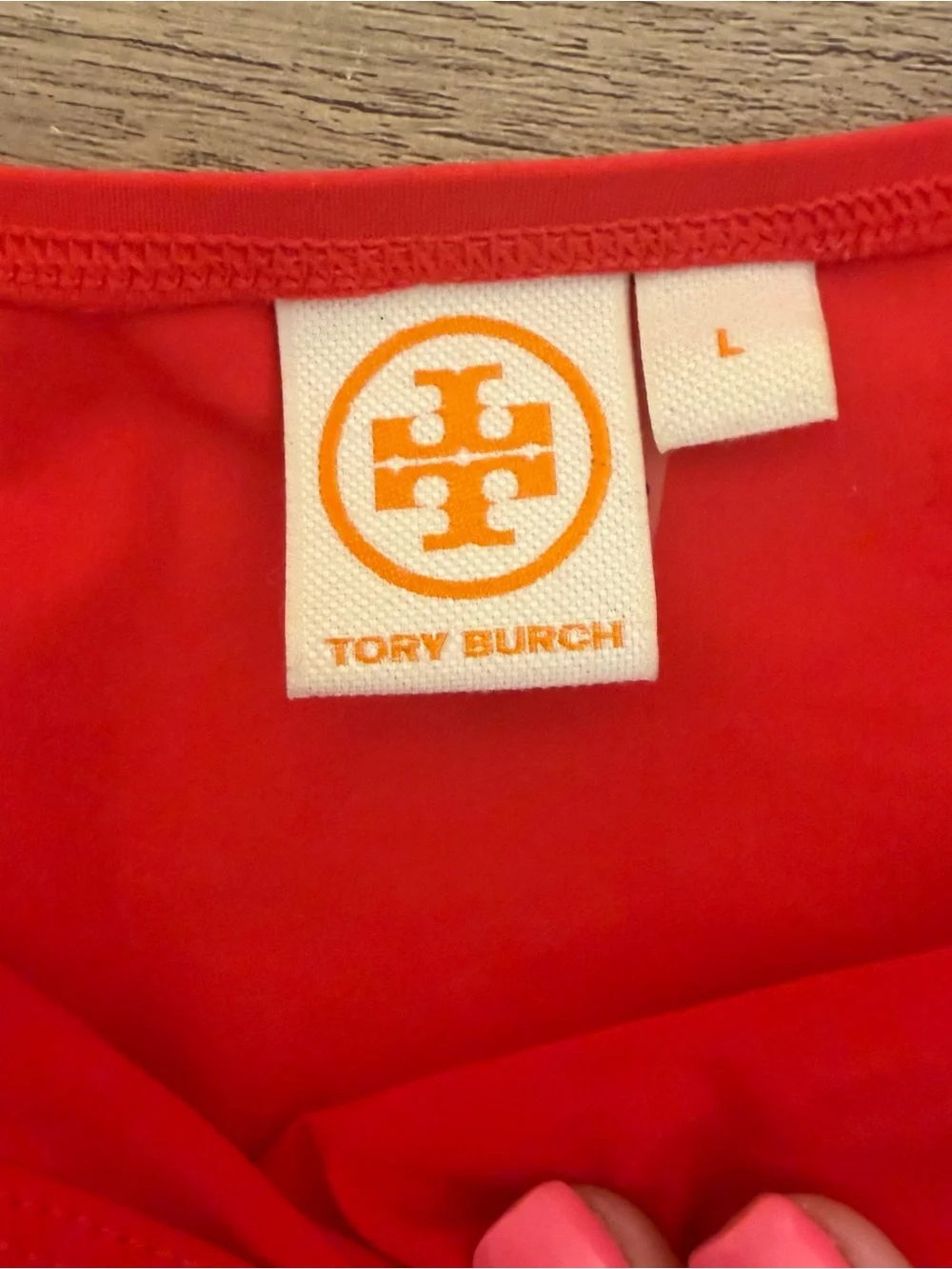 Tory Burch miller halter bikini set top and bottoms size large
